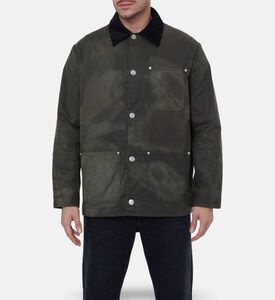 Zadig et Voltaire Contrast Collar Utility Jacket, Model View