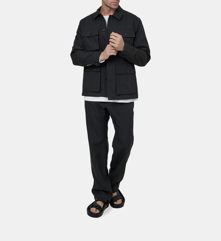4 Button Flap Pocket Jacket