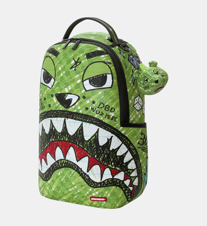 Sprayground Backpack Money Bear Doodle, Packshot View