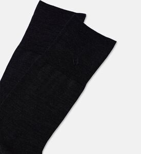 Falke Tiago Knit Logo Socks, Anthracite, 47-48, Packshot View
