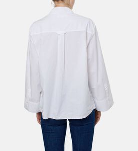 Ba and Sh Adam Oversized Long-sleeve Shirt, Model View