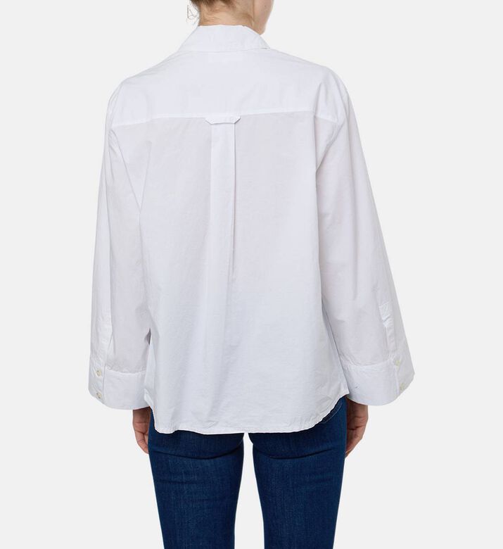 Ba and Sh Adam Oversized Long-sleeve Shirt, Model View