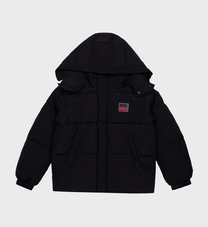 Boy Quilted Hooded Puffer Jacket