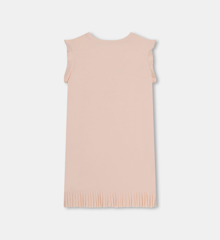 فستان قطن عضوي مطرز بلوغو