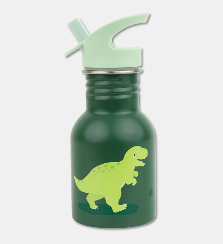 A Little Lovely Company Ss Drink Bottle 350ml Dino, Packshot View