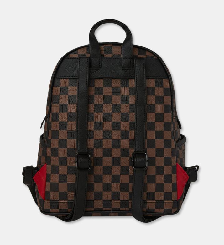 Sprayground Checkered-print Oversized Backpack, Packshot View