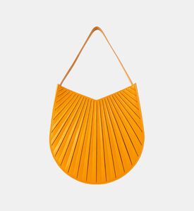 Camille Fournet Balancier Calf Leather Handbag, Yellow, Packshot View