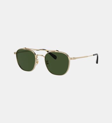 Mandeville Double Bridge Titanium Sunglasses 49