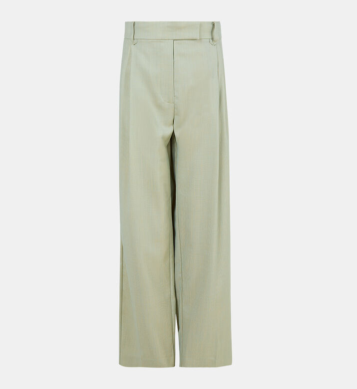 Tailored Double Pleated Pants