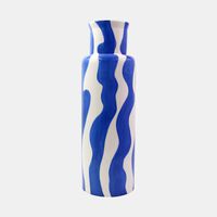 Ceramic Cylindrical Shape Vase