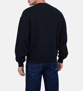 سويت شيرت مطرز بخياطة حلزونية