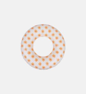 عوامة سباحة بطبعات قلوب وأزهار