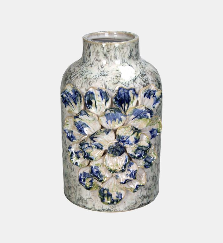 Flower-inspired Vase - 16 X 13 X 23 Cm