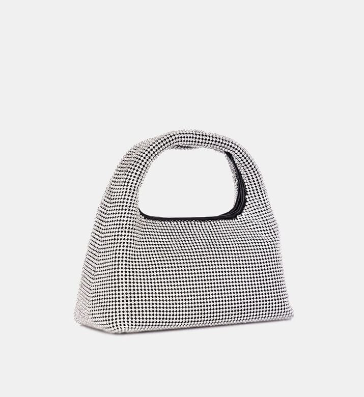 The Rhinestone Mini Sack Bag The Rhinestone Mini Sack Bag