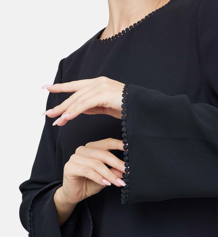 فستان رجا كريب قصير