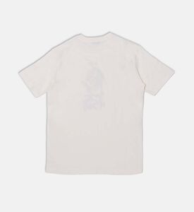 تيشيرت بياقة دائرية وأكمام قصيرة