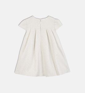 فستان قصير الأكمام منفوش