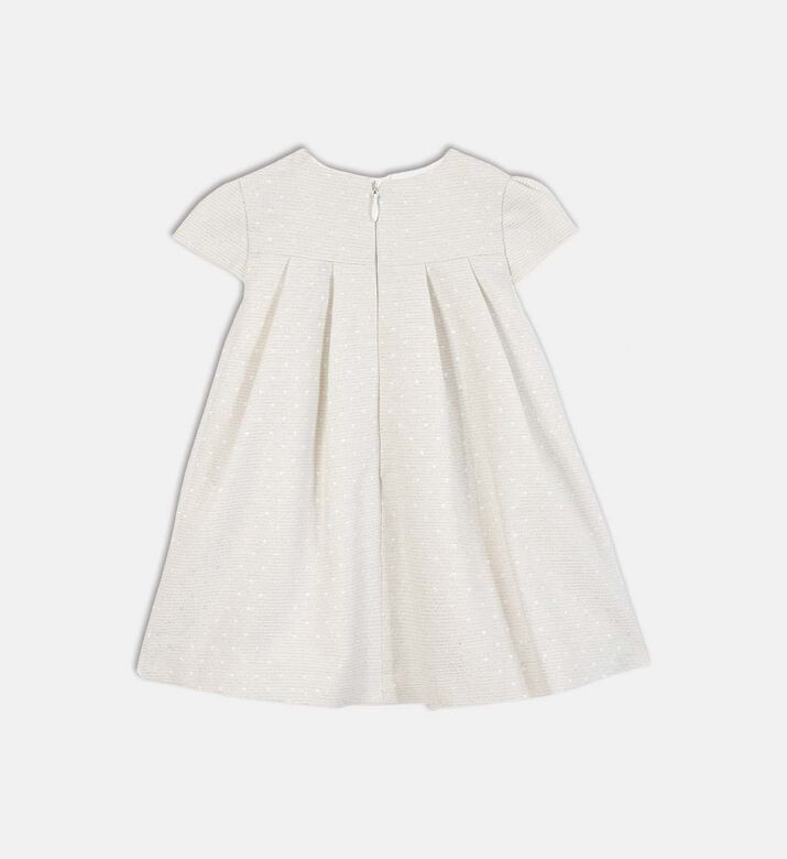 Puffy Short-sleeve Dress