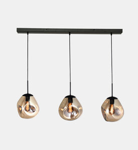 Masterlight Lava Triple Organic Glass Ceiling Lamp, Packshot View