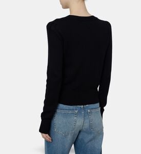 Isabel Marant Cotton-wool Long-sleeve Pullover, Model View