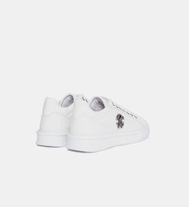 Leather Logo-plaque Sneakers Leather Logo-plaque Sneakers
