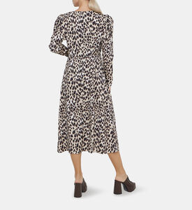 Baguera Leopard-print Midi Dress Baguera Leopard-print Midi Dress