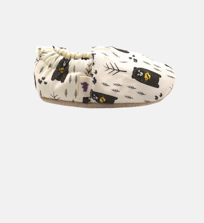 Honey Bear Non-slip Moccasins