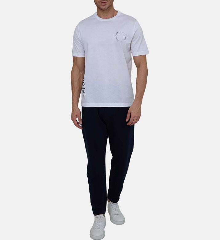 Effortless Cotton Crewneck T-shirt Effortless Cotton Crewneck T-shirt