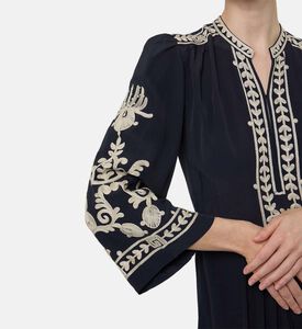 Isabel Marant Feliana Embroidered Dress, Model View