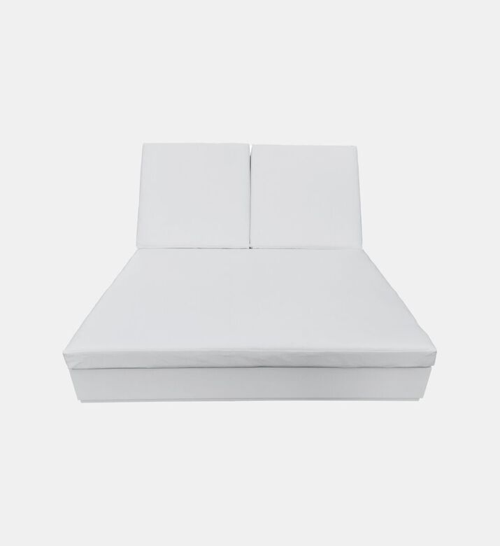 Home Deco and More Raja Aluminum Double Sun Lounger, Packshot View