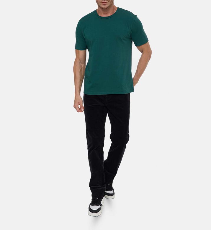 Zadig et Voltaire Cotton Short-sleeve T-shirt, Green, S, Model View