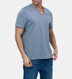 V-neck Cotton Jersey T-shirt V-neck Cotton Jersey T-shirt