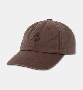 The Attico Logo Embroidery Baseball Cap, Dark-purple, Packshot View