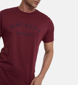 Hackett London Ts Heritage, Burgundy, Xl, Model View