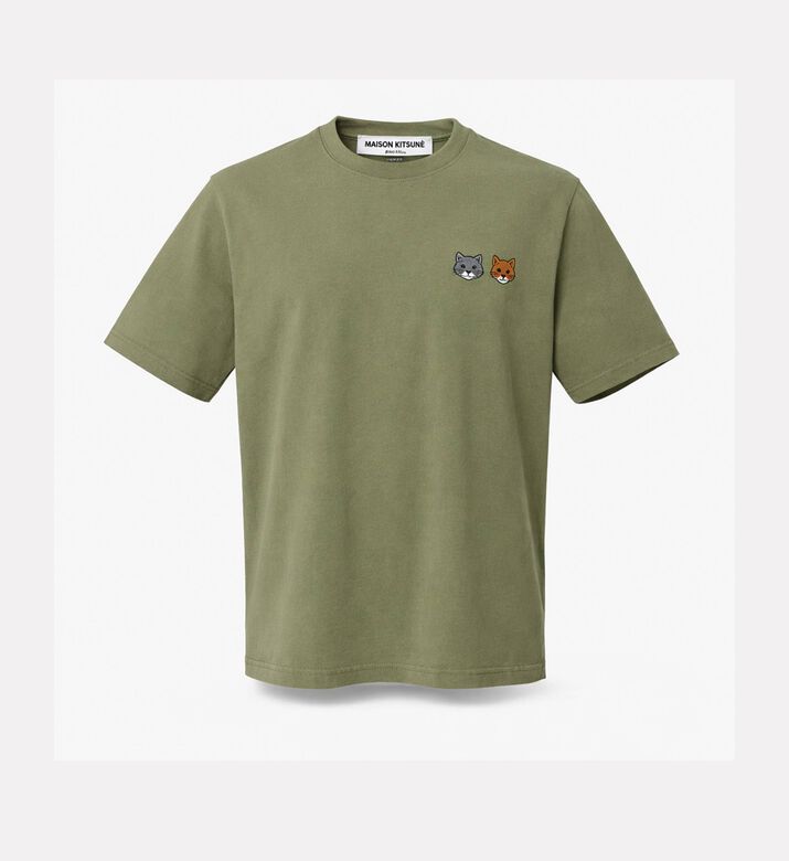 Maison Kitsune Dual Fox-embroidery T-shirt, Packshot View