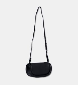JW Anderson The Bumper-12 Leather Shoulder Bag, Black, Packshot View
