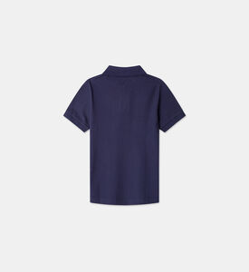 بولو قطن بطبعة شعار