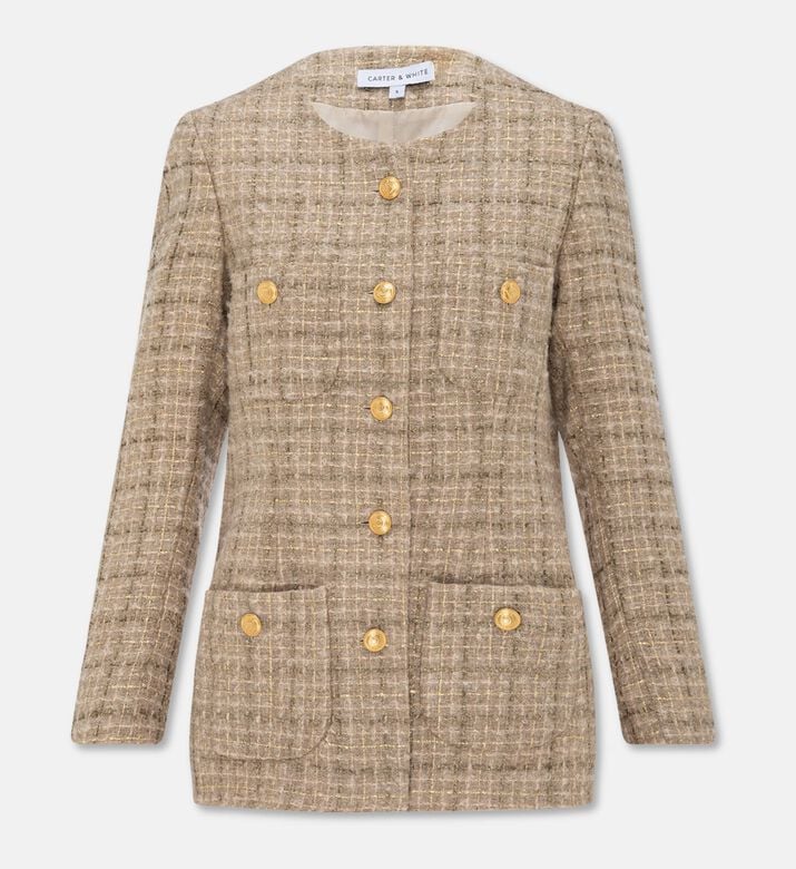 Carter and White Eloise Tweed Jacket, Packshot View