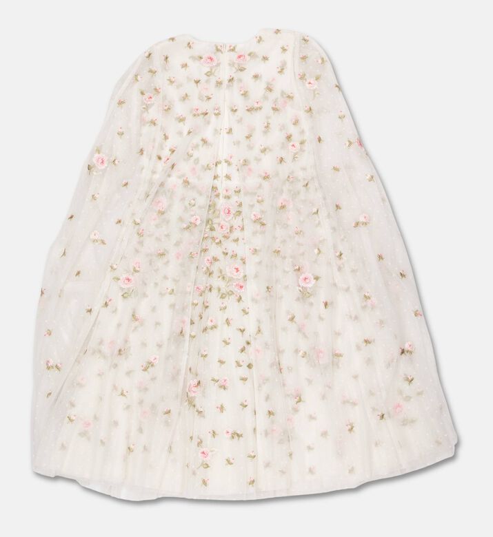Needle & Thread Dress Bloom, White, 12y, Packshot View