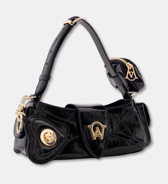 Manc Bag Aurora Micro, Black, Packshot View