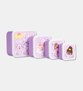 A Little Lovely Company Snack Box Set - Princesses, Packshot View