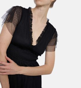 The Kooples Multi-layered A-line Mini Dress, Model View