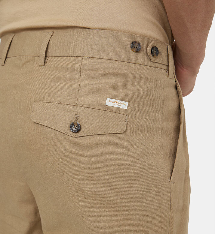 بنطال تشينو موسمي تويل قطني وكتان