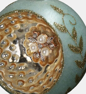 كرة تعليف بثقوب لامعة 8 سم