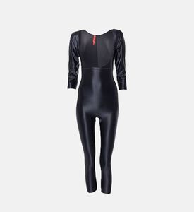 Shape Suit Your Fancy Open-bust Catsuit