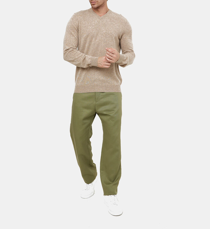 Nachve V-neck Knitted Pull