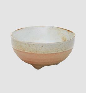 Nomad Pottery Footed Noodle Bowl - 14 X7 Cm