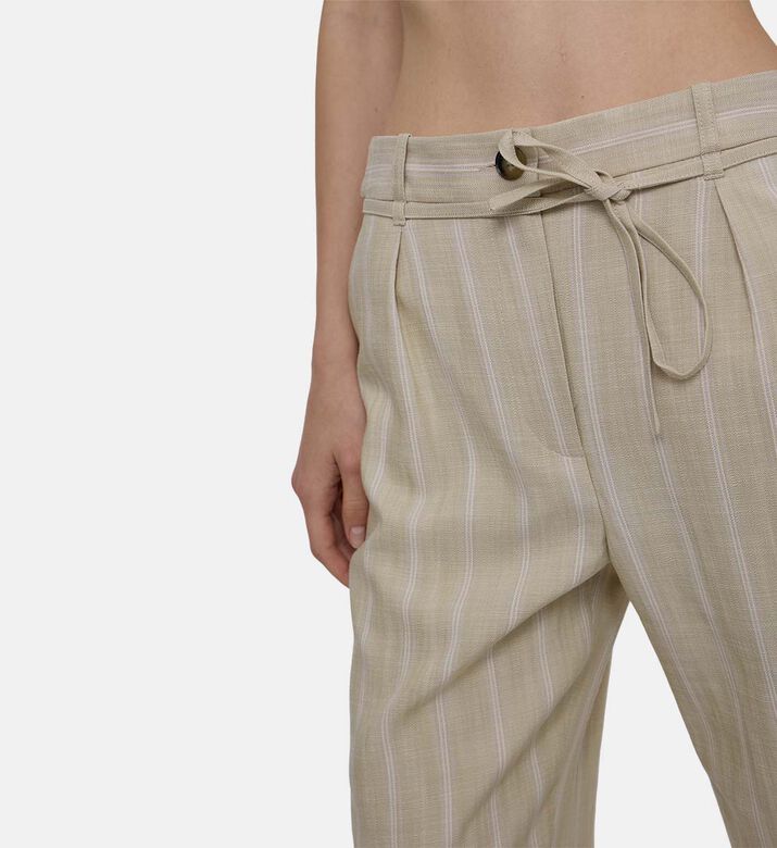 Saluza Striped Regular-fit Trousers