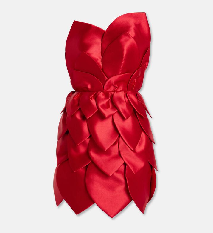 Savanna Dress Leaf, Red, S, Packshot View