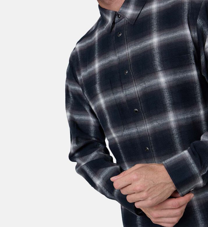 Plaid Pattern Button Down Shirt